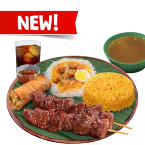 2 pcs Pork BBQ Solo Fiesta (with drink)