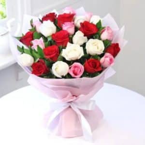 Two Dozen Rose Bouquet