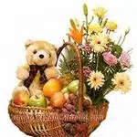 Fruits Flower and Teddy