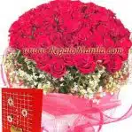 Red Roses Bunch