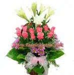 Rose+Lily Basket