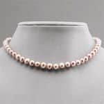 Freshwater Pink Pearl Necklace