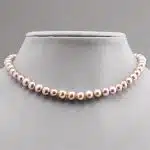 Freshwater Pink Pearl Necklace