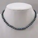 Black Akoya Pearl Necklace