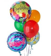 CONGRATS Mylar Latex Balloon