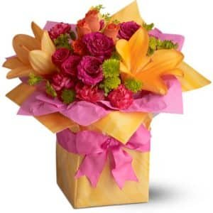 Mixed Flower In A Box