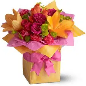 Mixed Flower In A Box