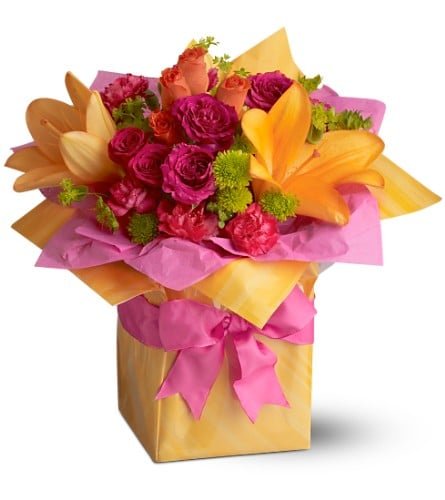 Mixed Flower In A Box