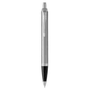 Parker IM Black Grey Crome Trim Ball Point