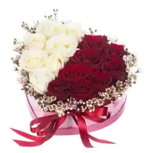 Heart-Shaped Rose in a Box