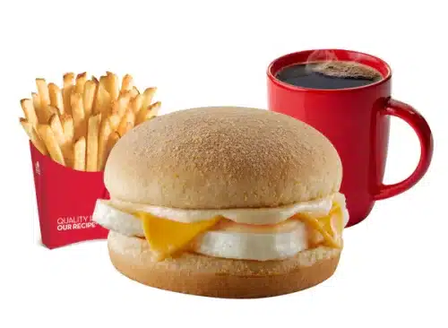 Egg and Cheese Pandesal Combo