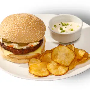 Max's Chicken Burger with Cheese