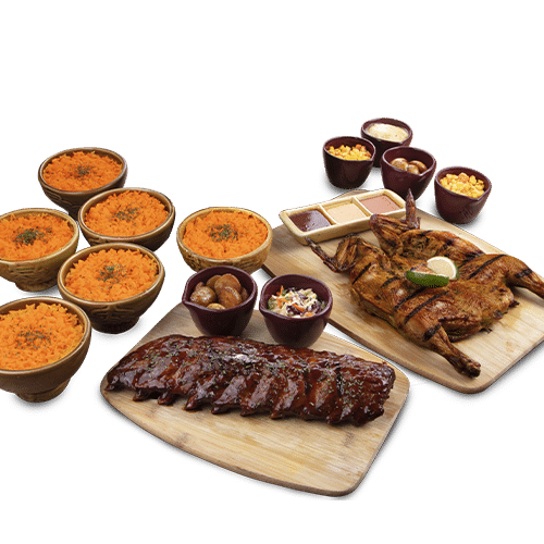 Chicken and Rib Group Meal