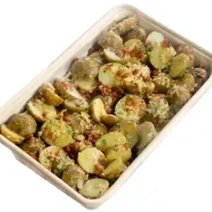 Buttered Garlic Marbled Potatoes