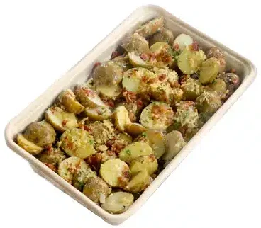 Buttered Garlic Marbled Potatoes