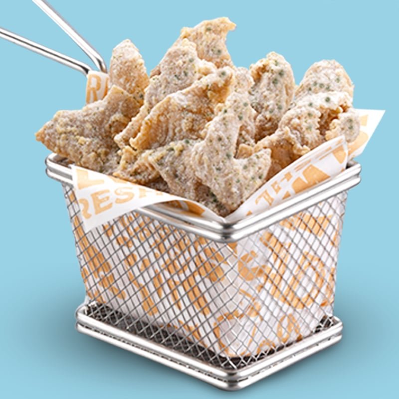 Sour Cream Crispy Chicken Skin