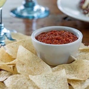 Bottomless Tostada Chips and Salsa