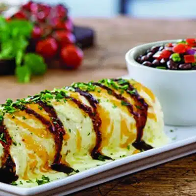 Smothered Chicken Burrito