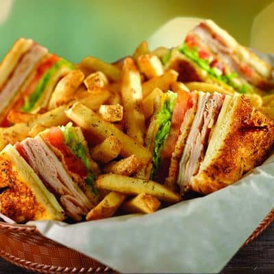 Cajun Club Sandwich
