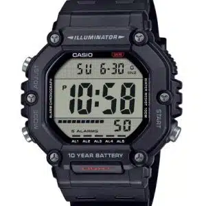 AE-1600H-1AV Digital Watch Black