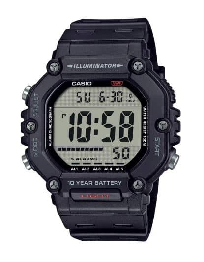 AE-1600H-1AV Digital Watch Black