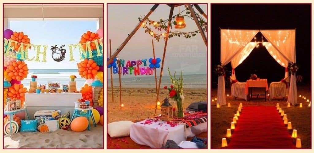 Beach party theme Beach party theme