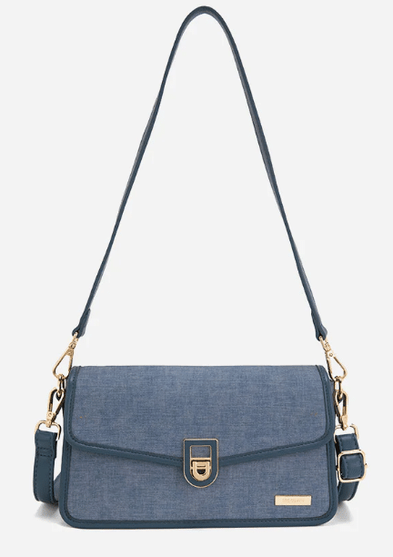 Kyla Denim Convertible Sling Bag