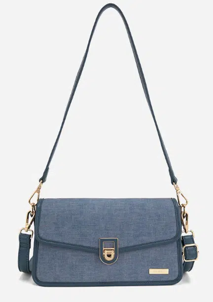 Kyla Denim Convertible Sling Bag