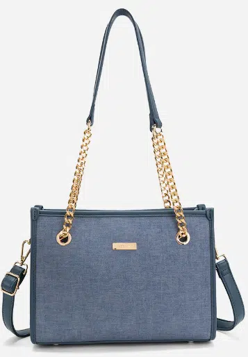 Cielo Denim Shoulder Bag