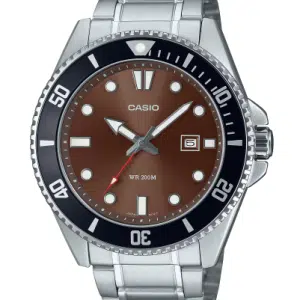 STANDARD MDV-107D-5AV Metal Watch Brown