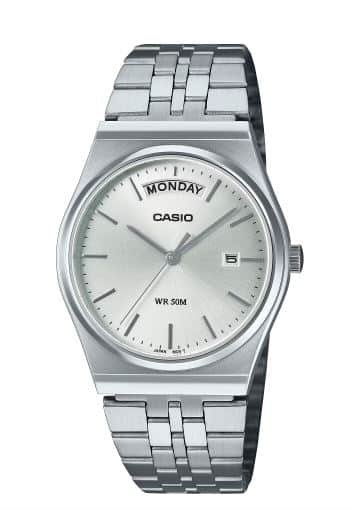 MTP-B146D-7AV Retro Watch Silver