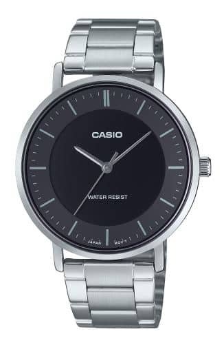 MTP-VT04D-1E Simple Design Watch Black