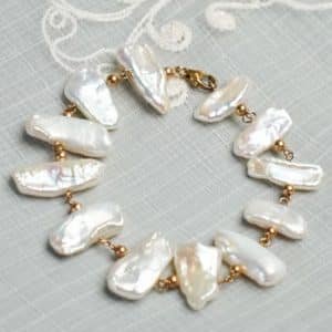 Keshi Pearl Bracelet