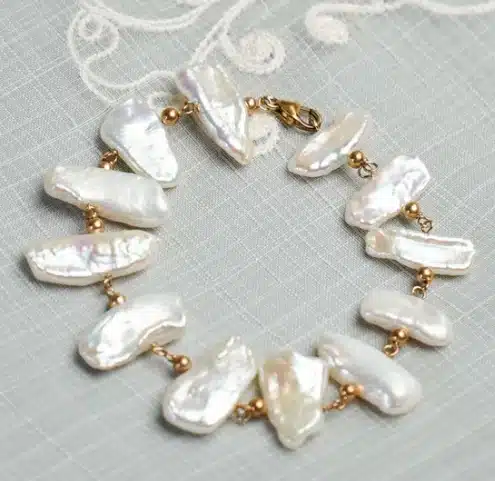 Keshi Pearl Bracelet