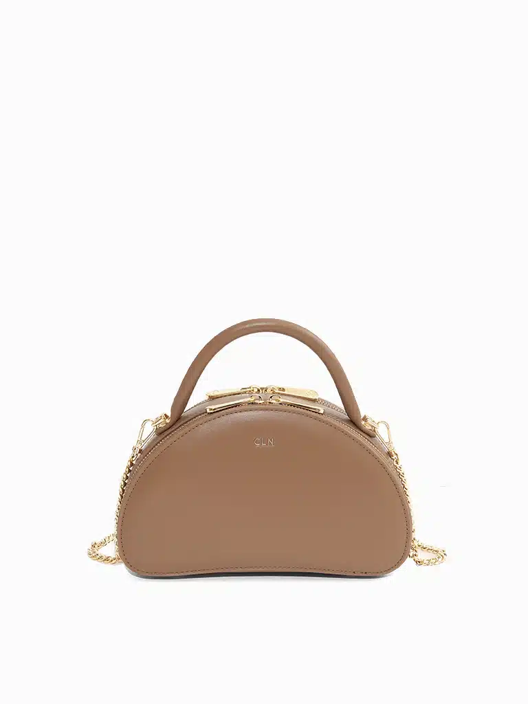 Tania Handbag Dark Camel
