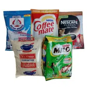 Grocery Breakfast Drink Set