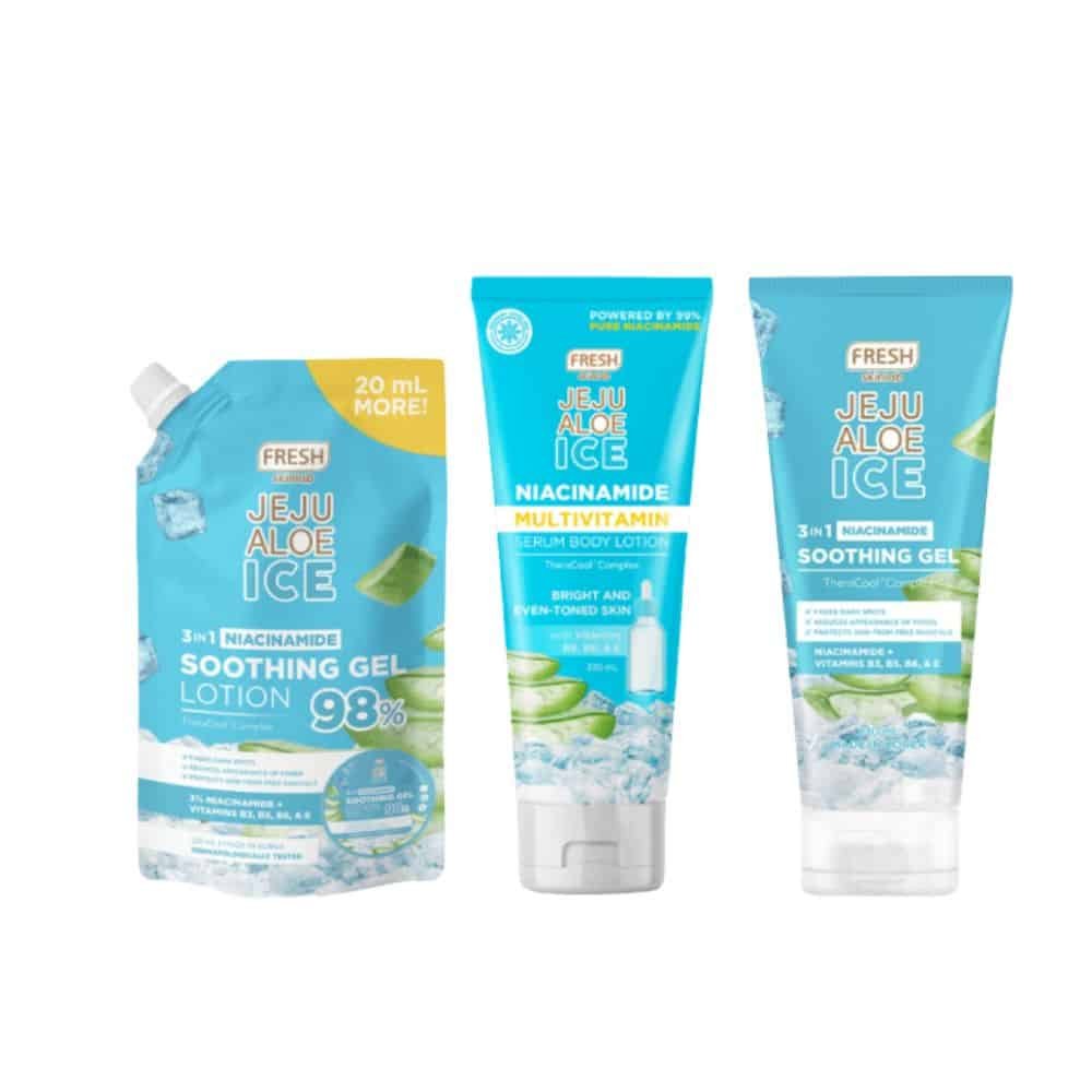 FRESH Jeju Aloe Ice Soothing Gels and Lotions VARIANTS