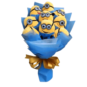 Minions Bear Bouquet