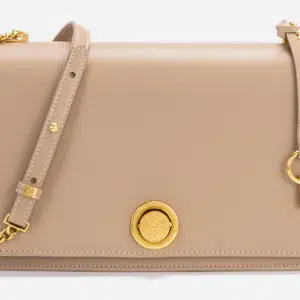 Bethany Elegant Plain Convertible Sling Bag Nude