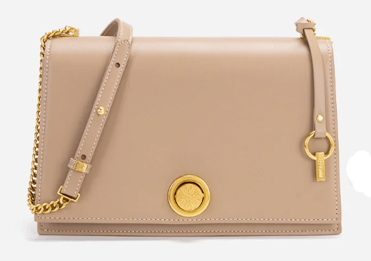 Bethany Elegant Plain Convertible Sling Bag Nude