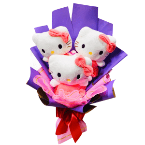 3pcs Hello Kitty Bouquet
