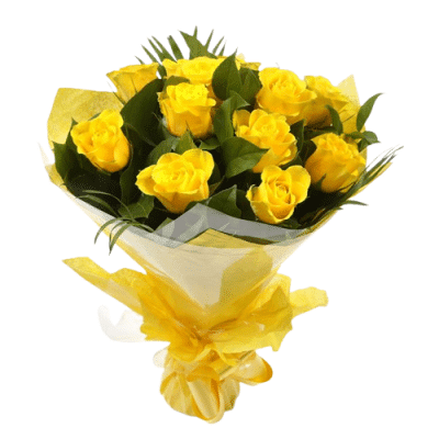 Cheerful Yellow Roses