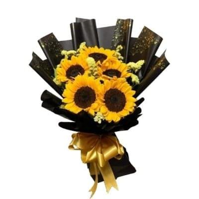 Golden Glow Bouquet
